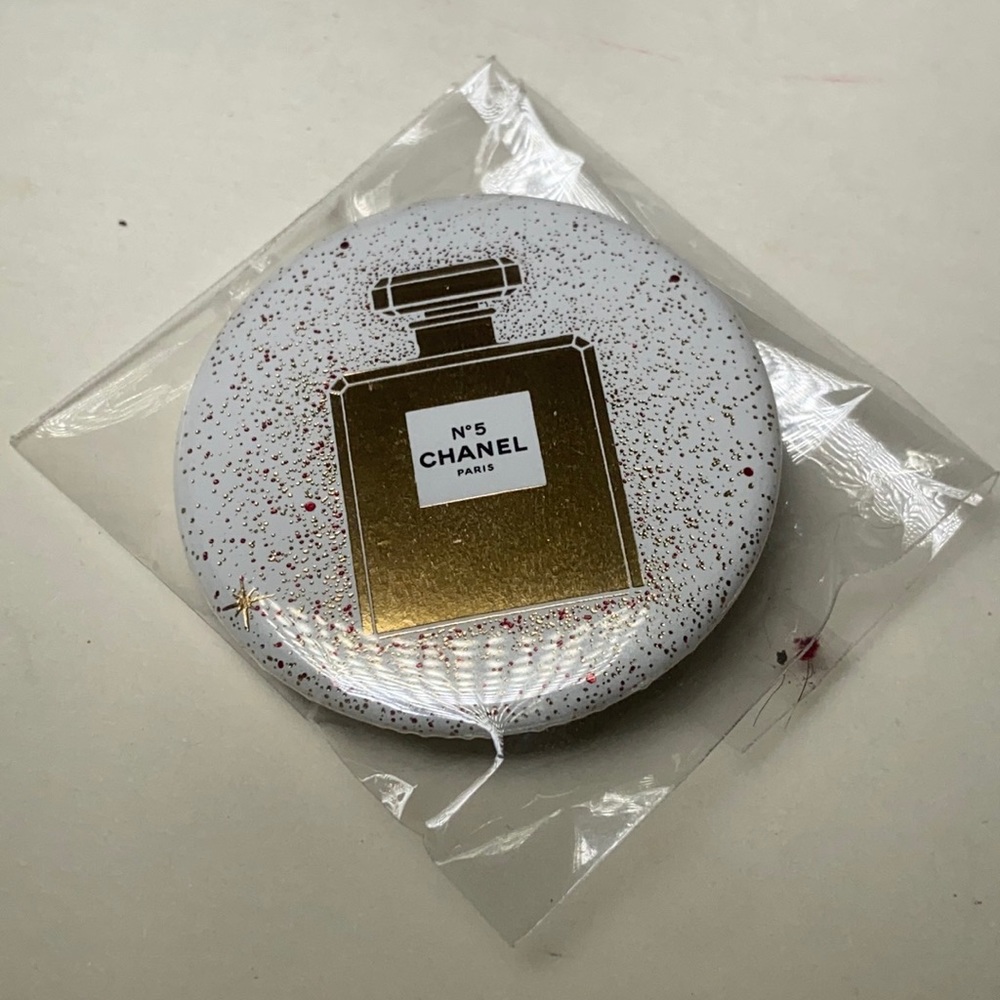 Chanel No. 5 Button Pin